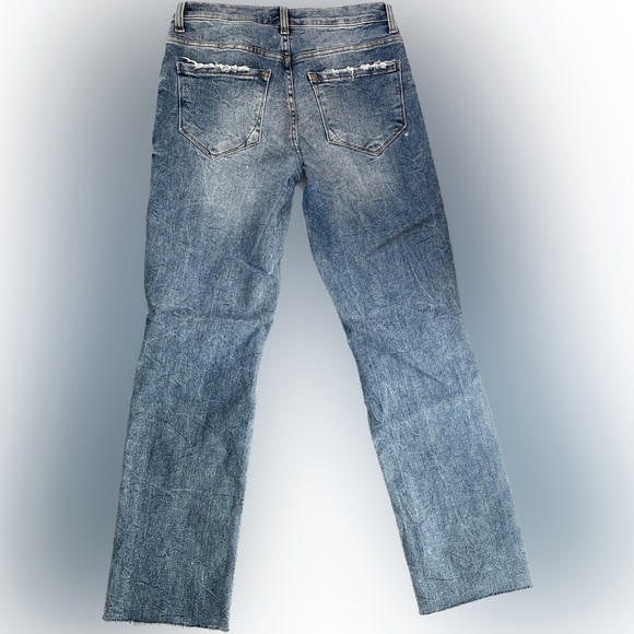 𝅺Slim Fit Cropped Jeans - Picture 2 of 2